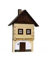 HIŠKA Z BALKONOM za na steno